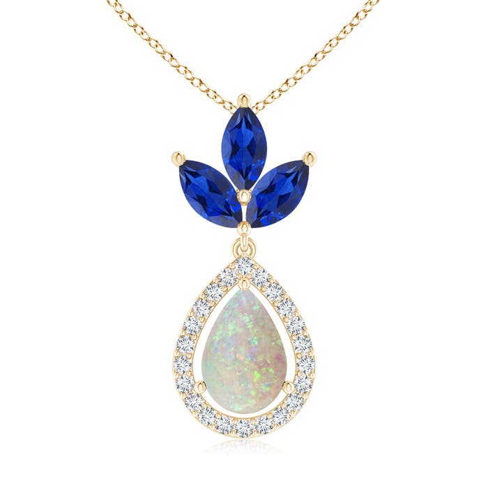 AAA - Opal / 1.88 CT / 14 KT Yellow Gold