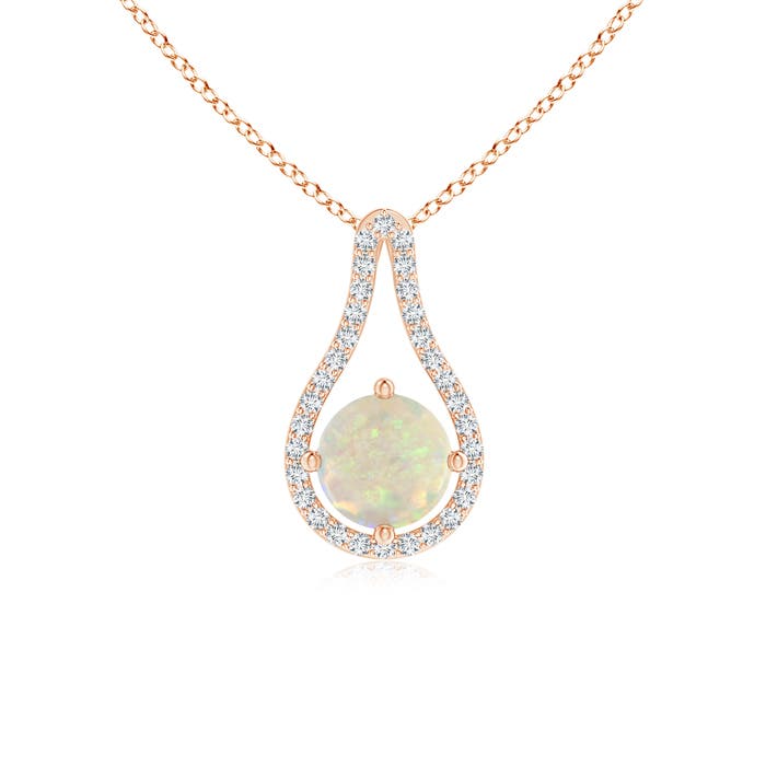 AAA - Opal / 0.66 CT / 14 KT Rose Gold