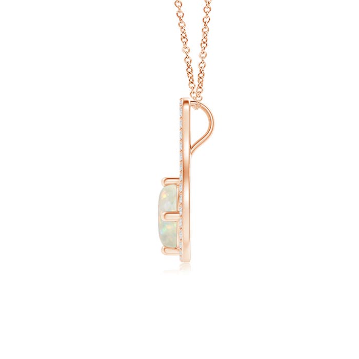 AAA - Opal / 0.66 CT / 14 KT Rose Gold