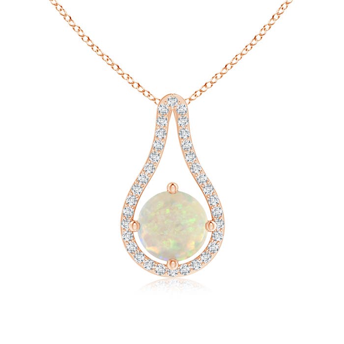 AAA - Opal / 0.95 CT / 14 KT Rose Gold