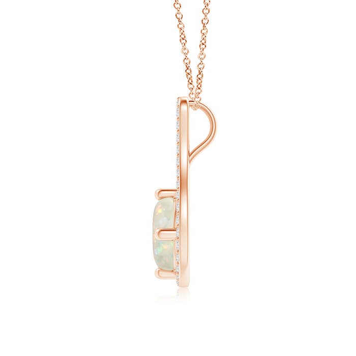 AAA - Opal / 0.95 CT / 14 KT Rose Gold