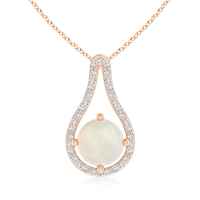 A - Opal / 1.44 CT / 14 KT Rose Gold