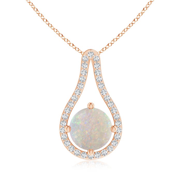 AA - Opal / 1.44 CT / 14 KT Rose Gold