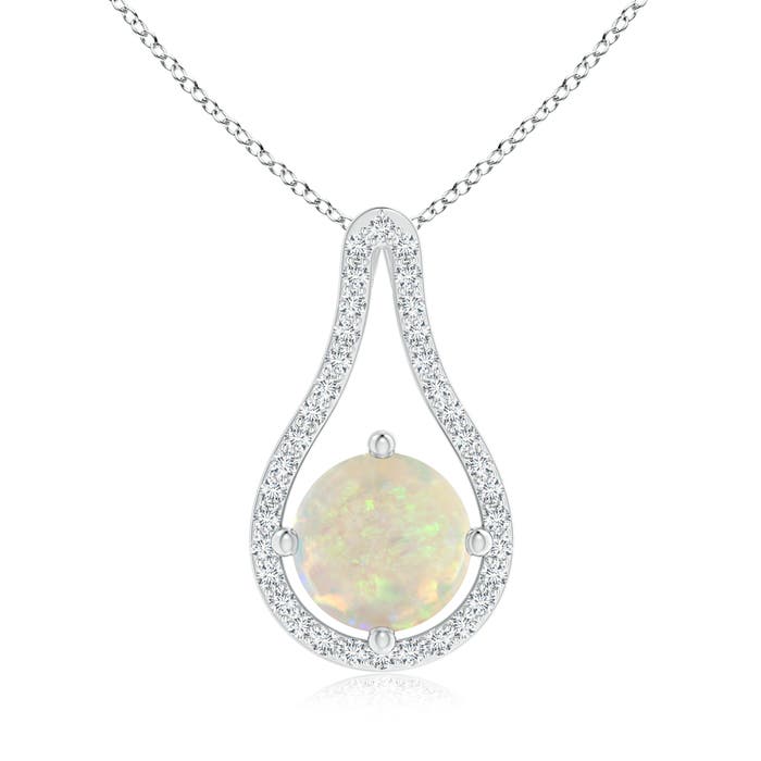 AAA - Opal / 1.44 CT / 14 KT White Gold