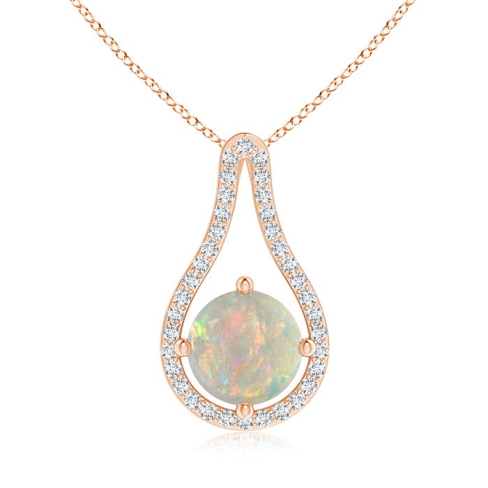 AAAA - Opal / 1.44 CT / 14 KT Rose Gold