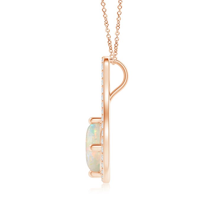 AAAA - Opal / 1.44 CT / 14 KT Rose Gold