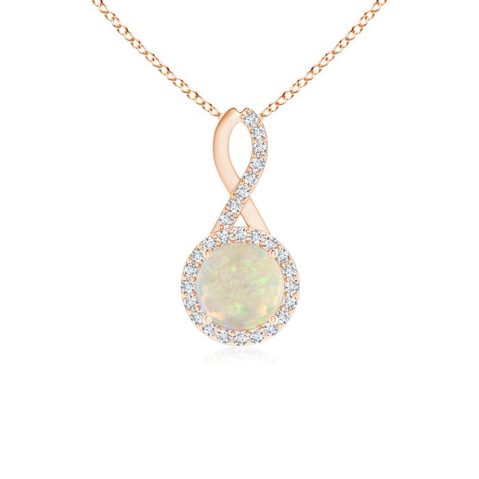 AAA - Opal / 0.64 CT / 14 KT Rose Gold