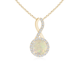 Round AAA Opal