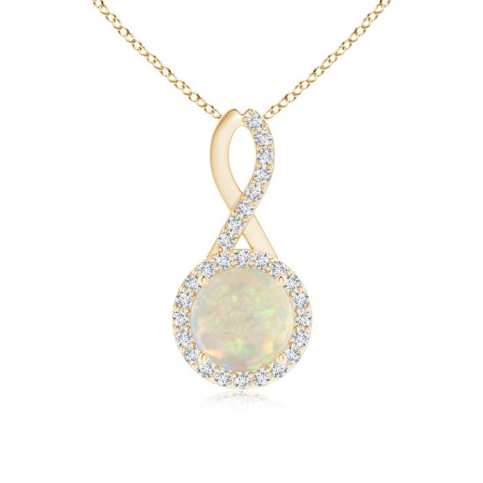 AAA - Opal / 0.97 CT / 14 KT Yellow Gold