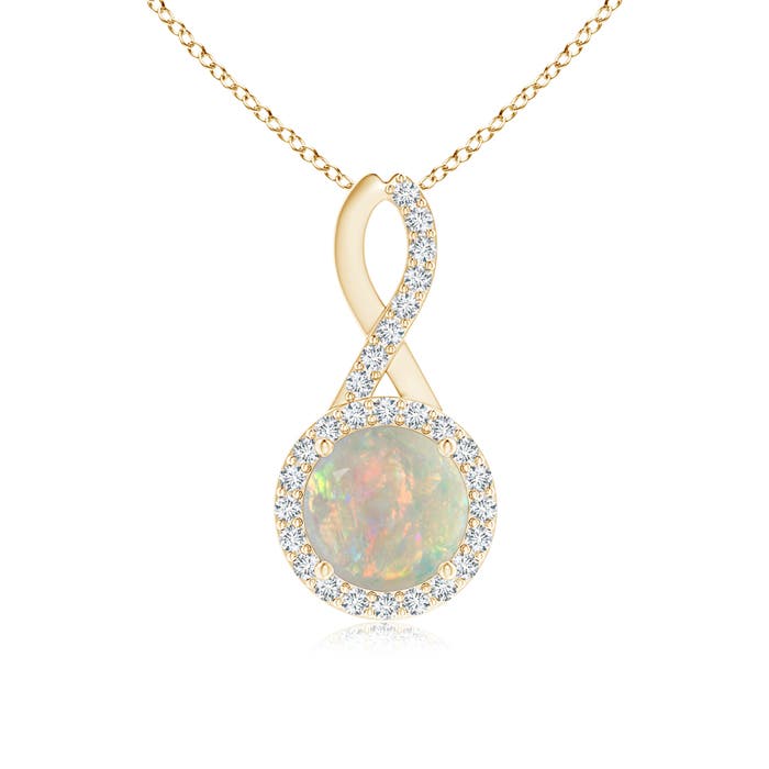 AAAA - Opal / 0.97 CT / 14 KT Yellow Gold