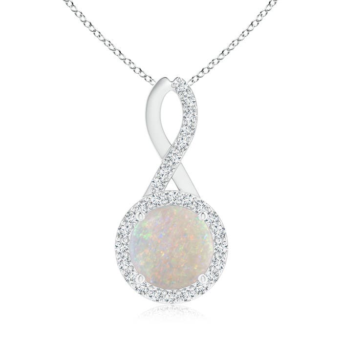 AA - Opal / 1.43 CT / 14 KT White Gold