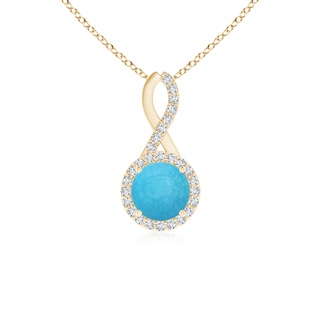 Round A Turquoise