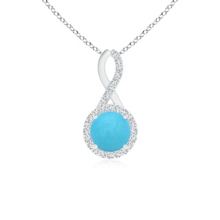 Round AA Turquoise