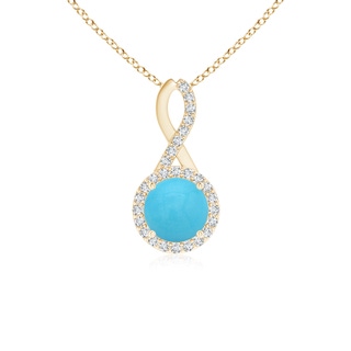 Round AA Turquoise