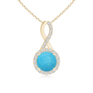 Round A Turquoise