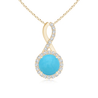 Round AA Turquoise