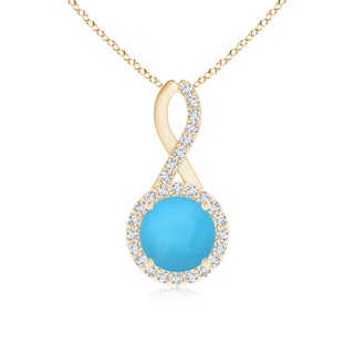 Round AAA Turquoise