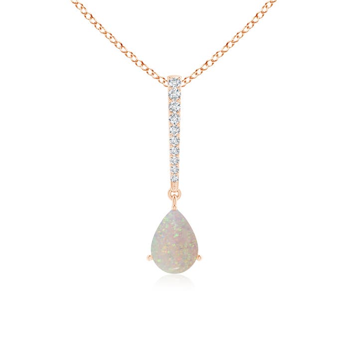 AA - Opal / 0.49 CT / 14 KT Rose Gold