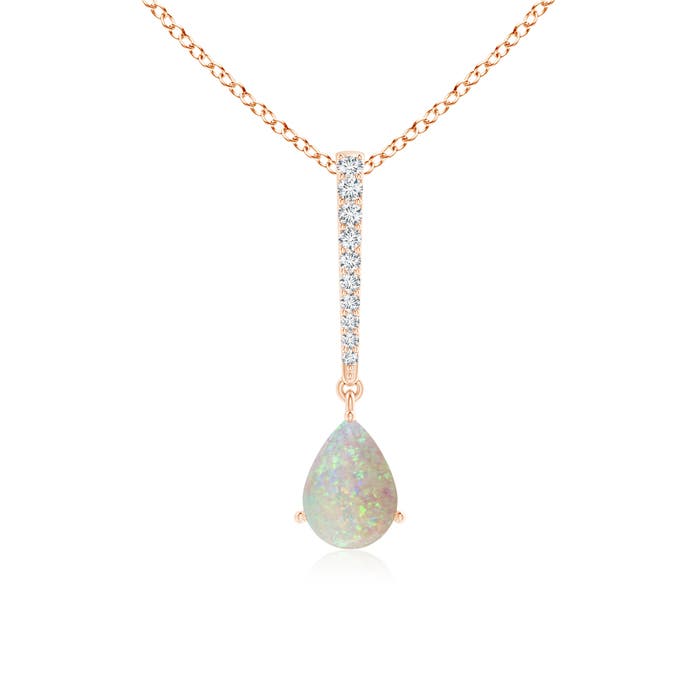 AAA - Opal / 0.49 CT / 14 KT Rose Gold