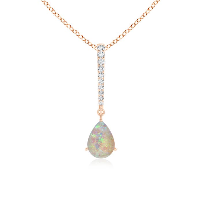 AAAA - Opal / 0.49 CT / 14 KT Rose Gold