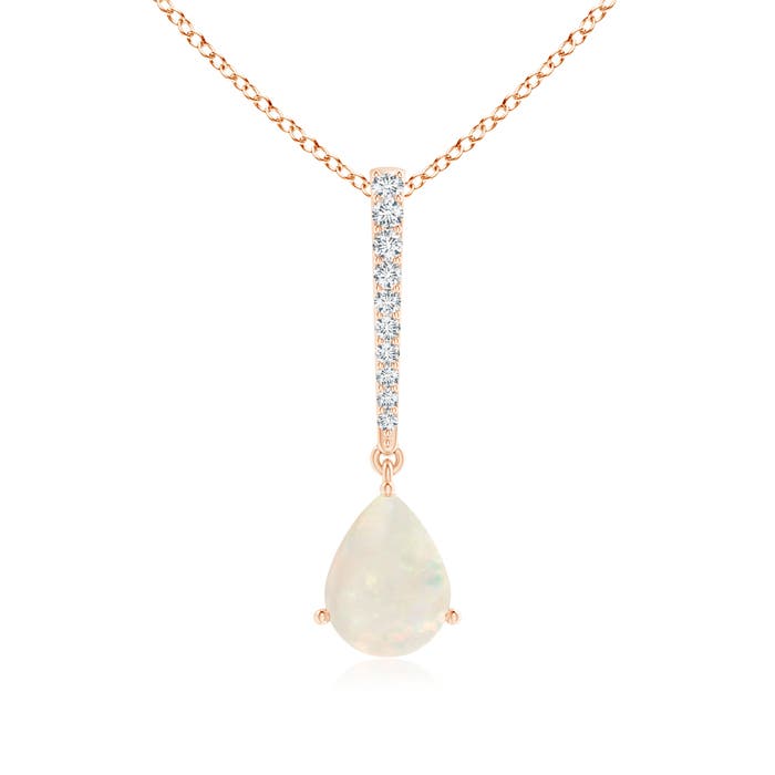 A - Opal / 0.78 CT / 14 KT Rose Gold