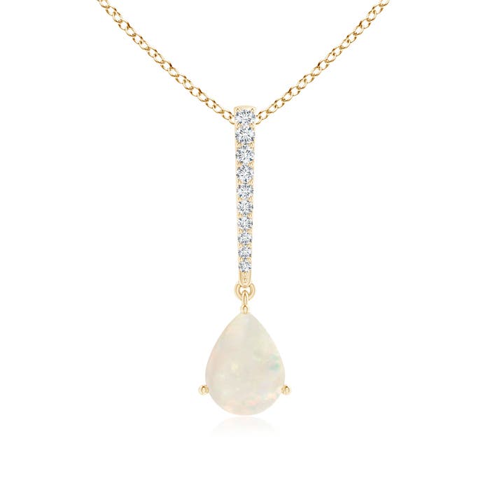 A - Opal / 0.78 CT / 14 KT Yellow Gold