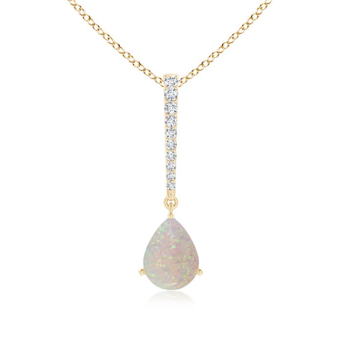 AA - Opal / 0.78 CT / 14 KT Yellow Gold