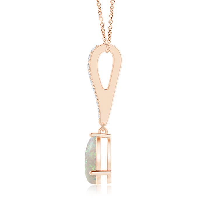 AAA - Opal / 0.9 CT / 14 KT Rose Gold