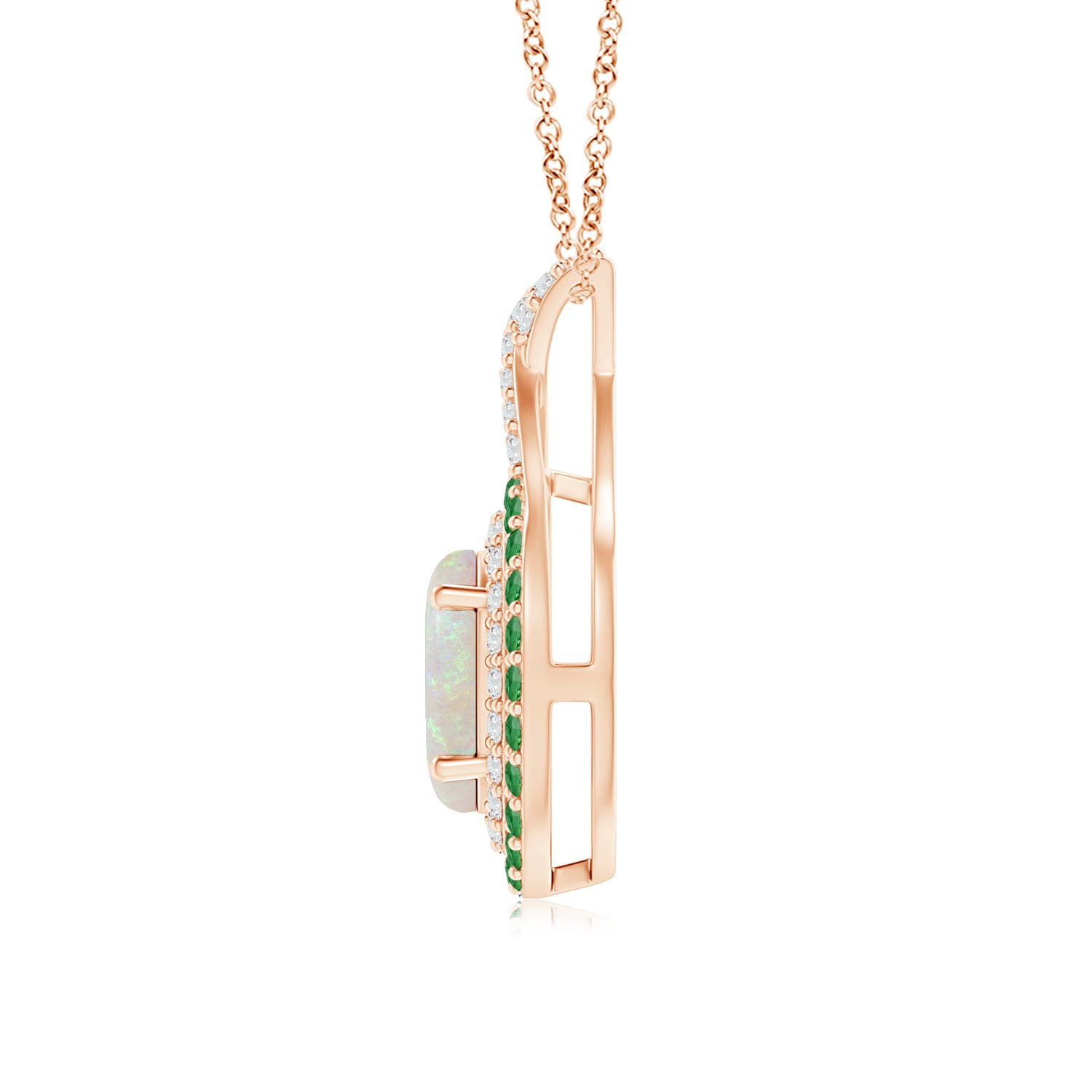 AA - Opal / 1.21 CT / 14 KT Rose Gold