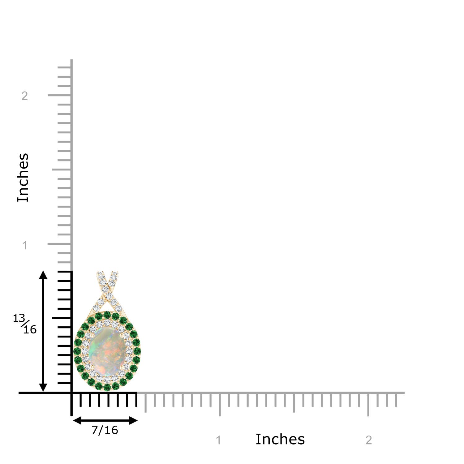 AAAA - Opal / 1.21 CT / 14 KT Yellow Gold