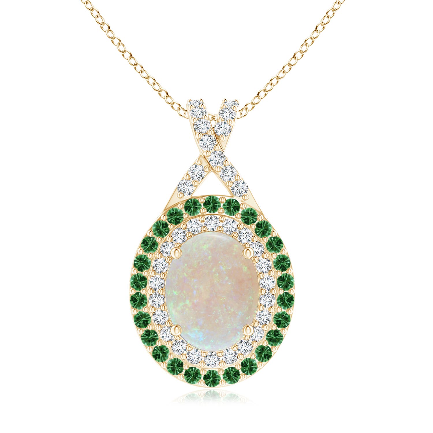 AA - Opal / 1.66 CT / 14 KT Yellow Gold