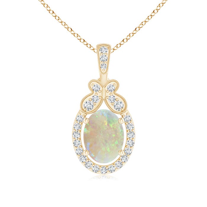 AAA - Opal / 0.98 CT / 14 KT Yellow Gold