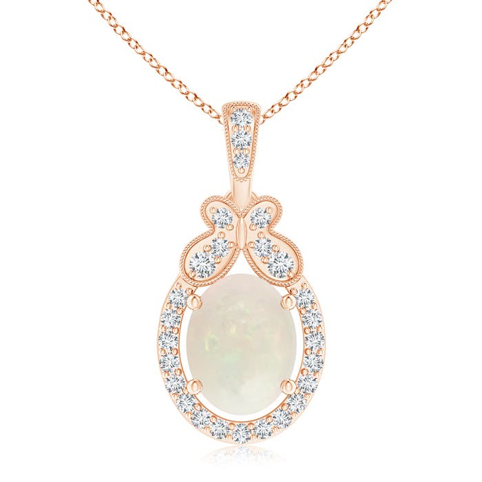 A - Opal / 1.34 CT / 14 KT Rose Gold