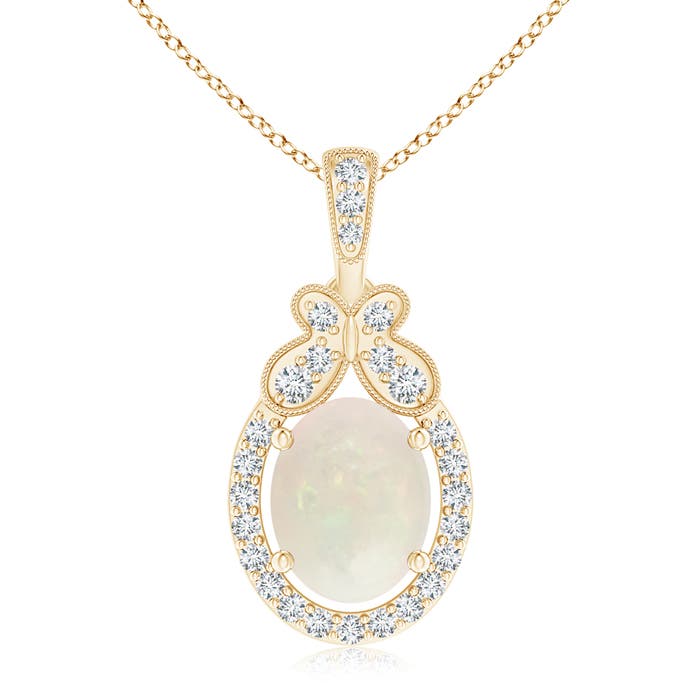 A - Opal / 1.34 CT / 14 KT Yellow Gold