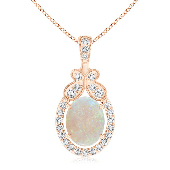 AA - Opal / 1.34 CT / 14 KT Rose Gold