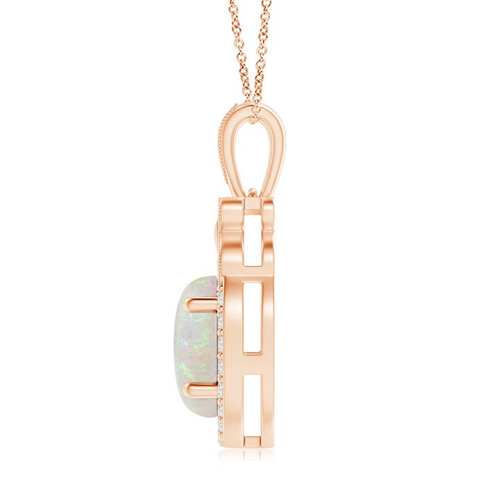 AA - Opal / 1.34 CT / 14 KT Rose Gold