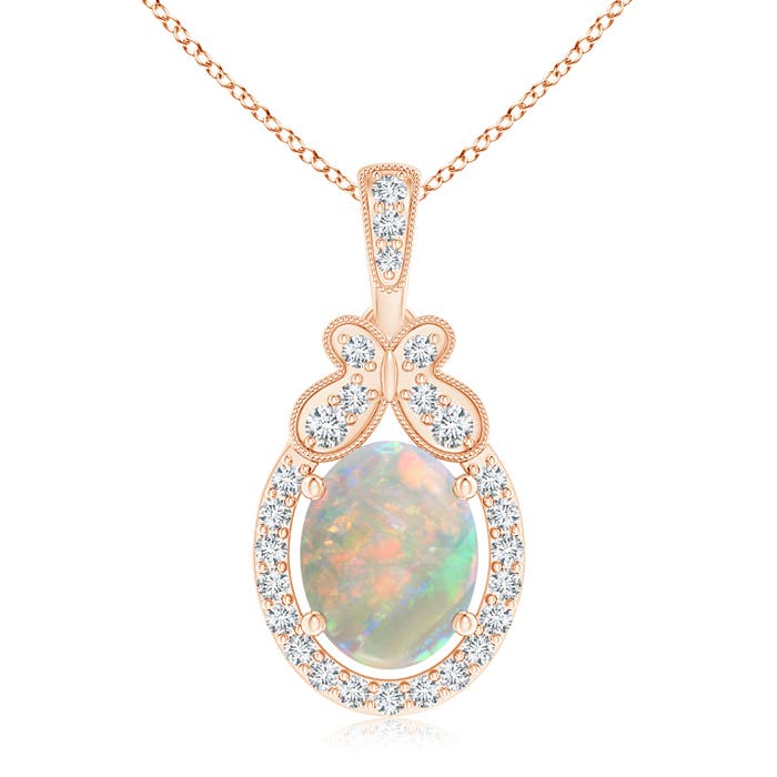 AAAA - Opal / 1.34 CT / 14 KT Rose Gold