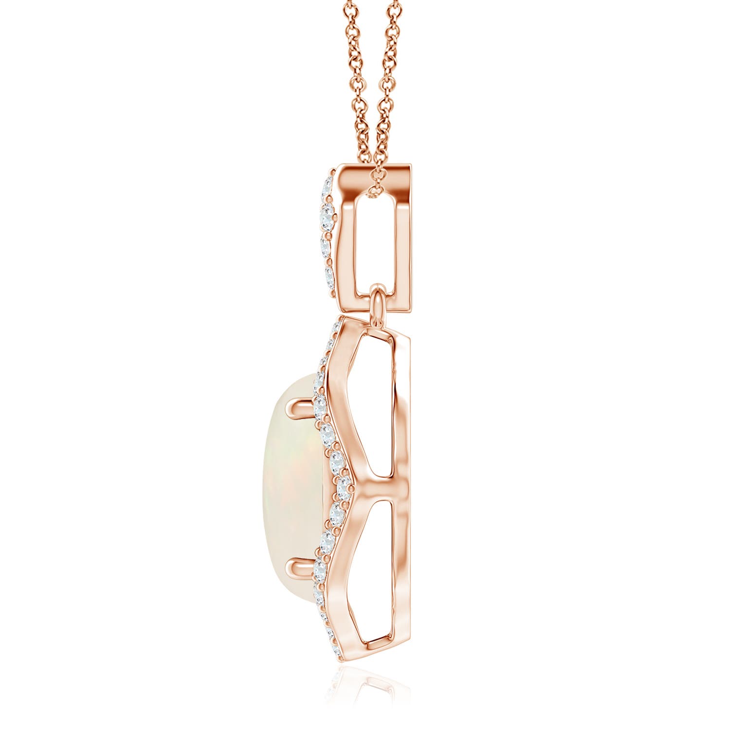 A - Opal / 1.78 CT / 14 KT Rose Gold