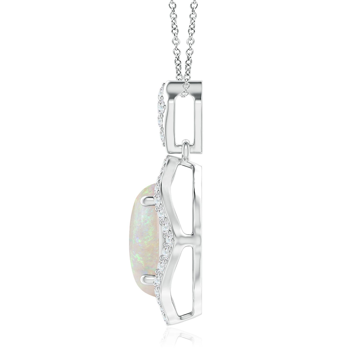 AA - Opal / 1.78 CT / 14 KT White Gold