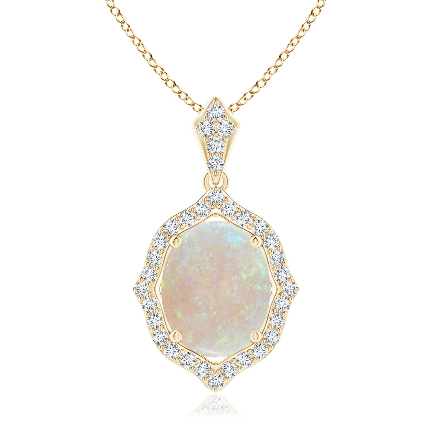 AA - Opal / 1.78 CT / 14 KT Yellow Gold