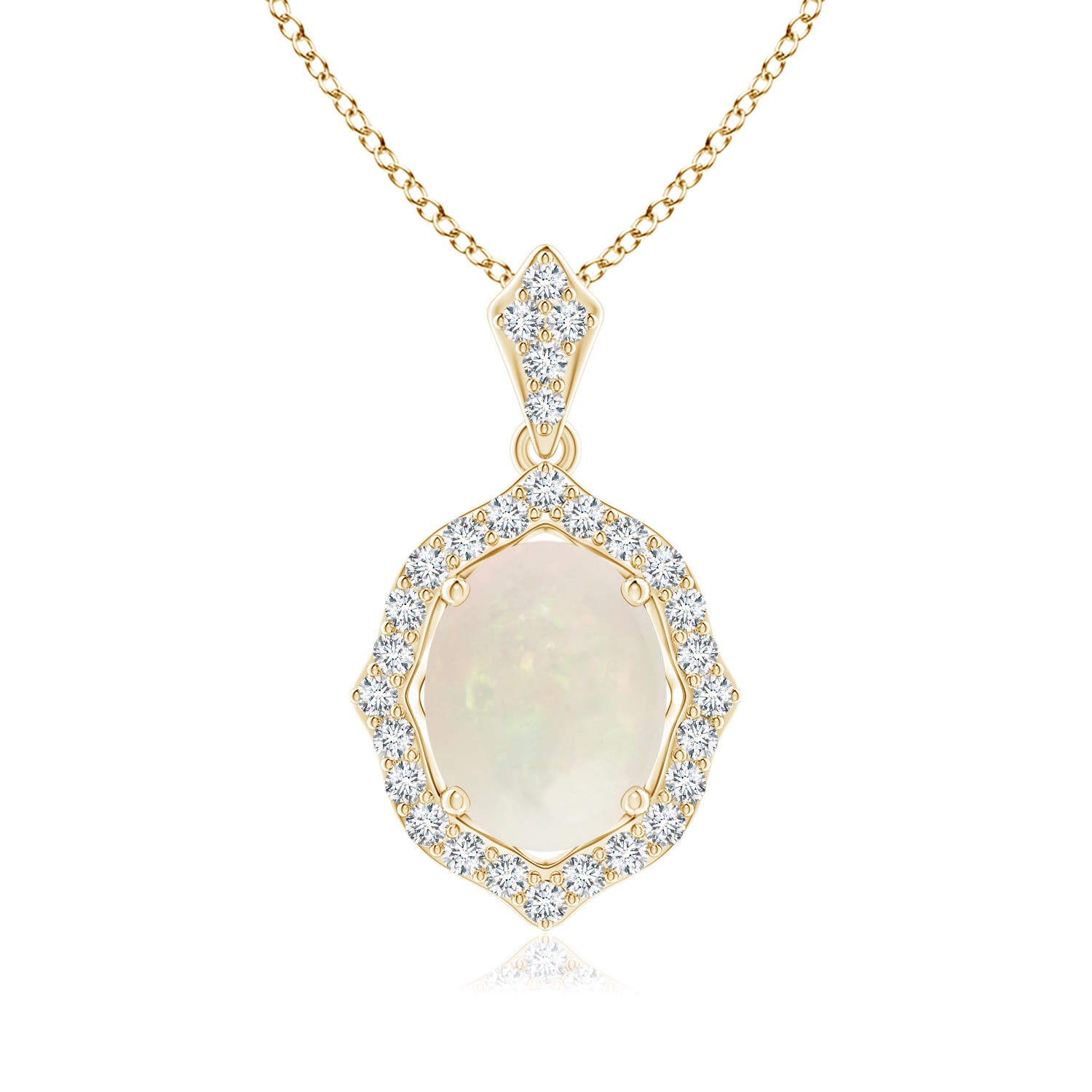 A - Opal / 1.38 CT / 14 KT Yellow Gold