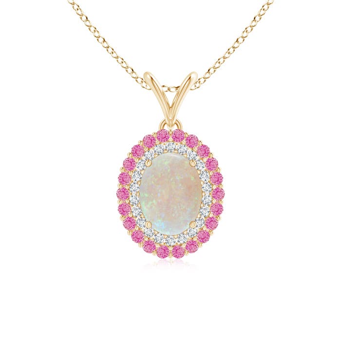 AA - Opal / 1.24 CT / 14 KT Yellow Gold