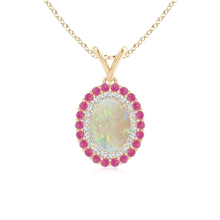 AAA - Opal / 1.24 CT / 14 KT Yellow Gold