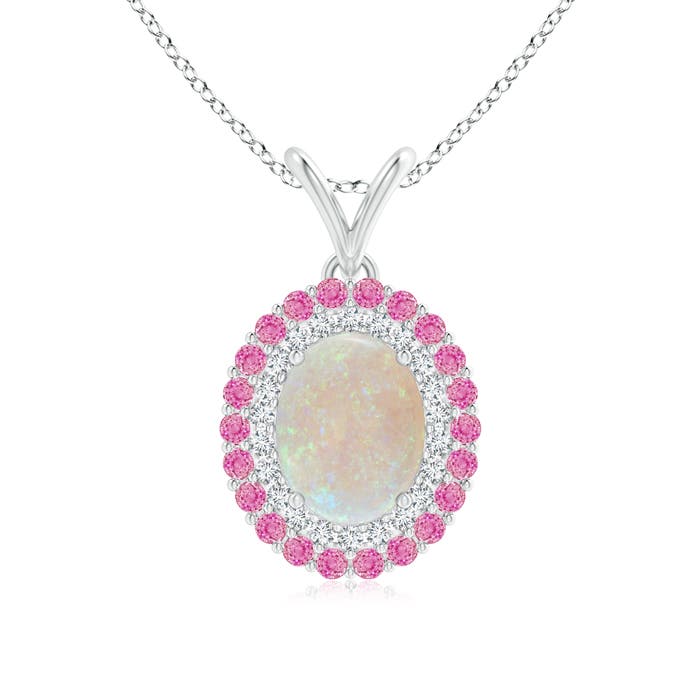 AA - Opal / 1.72 CT / 14 KT White Gold