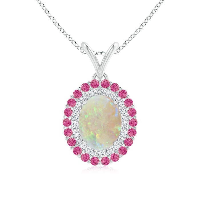 AAA - Opal / 1.72 CT / 14 KT White Gold