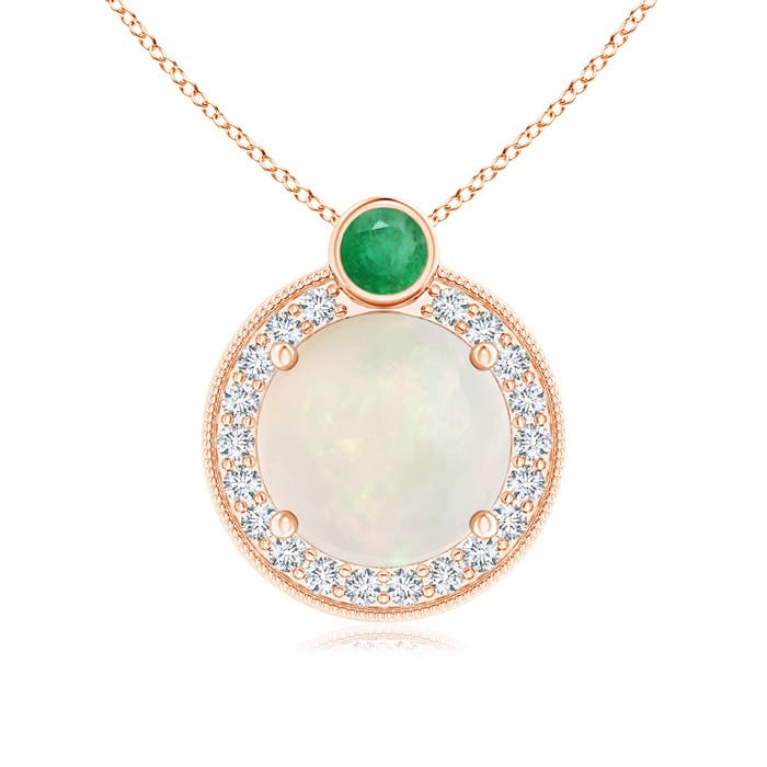 A - Opal / 1.37 CT / 14 KT Rose Gold