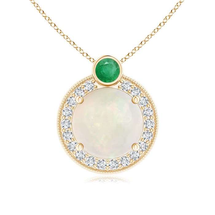 A - Opal / 1.37 CT / 14 KT Yellow Gold