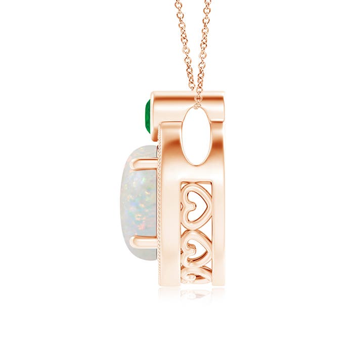 AA - Opal / 1.37 CT / 14 KT Rose Gold