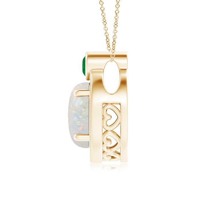 AA - Opal / 1.37 CT / 14 KT Yellow Gold