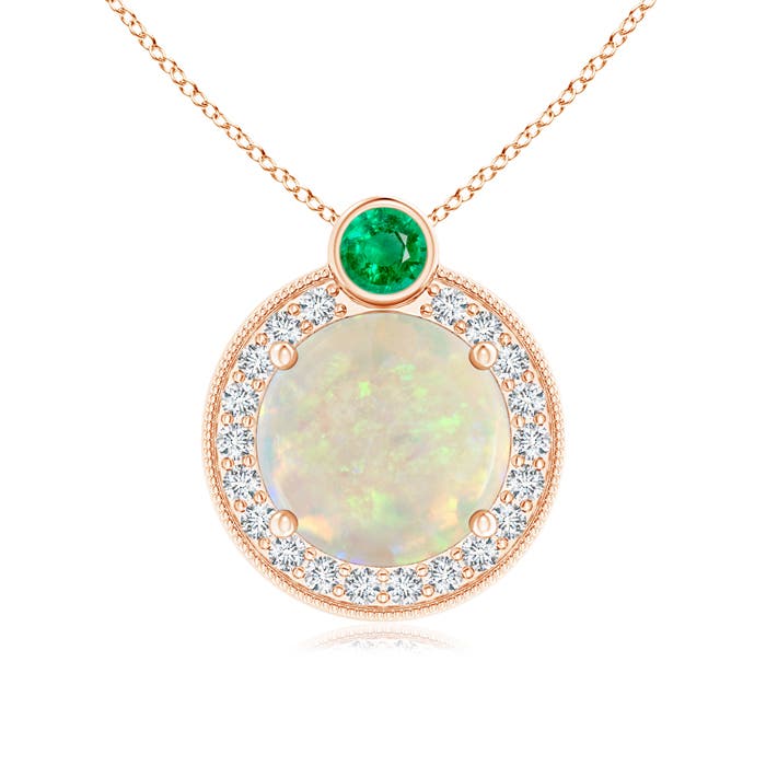 AAA - Opal / 1.37 CT / 14 KT Rose Gold